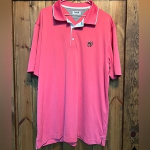 Men’s Medium AdiPure Pinehurst 7/9 Members golf polo
